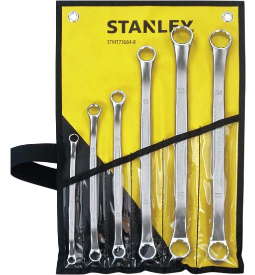 Stanley 6pcs Double Ring Wrench Set